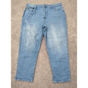 Arizona Jeans Co Jeans Womens 19 Blue Denim Cropped Mid Rise Stretch Casual‎